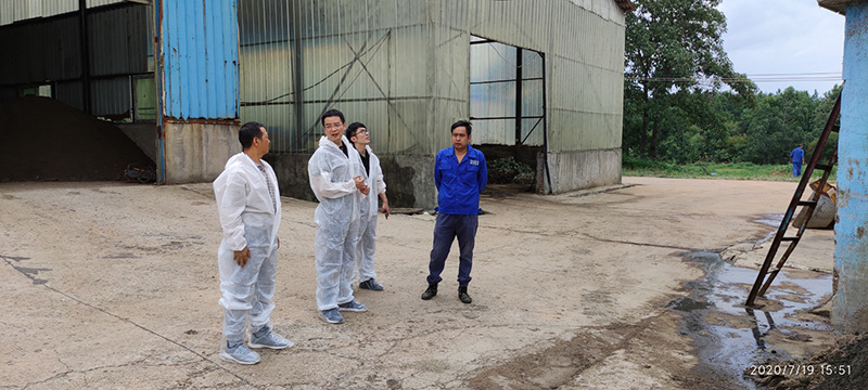 糧油集團(tuán)副總經(jīng)理王暉率隊(duì)到基層走訪調(diào)研